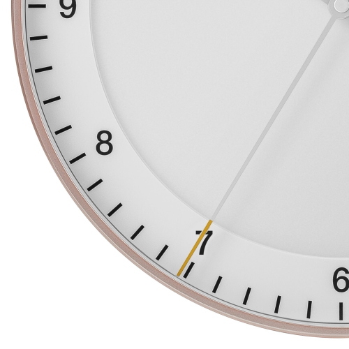 BRAUN BC 17 PW ROSA/WEIÃŸ QUARZWANDUHR, ANALOG MOD. 67109 EAN 4007218671097