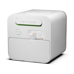 BRAUN BC 25 WP WEIÃŸ QUARZWECKER MIT SPRACHAUSGABE MOD. 67710 EAN 4007218677105