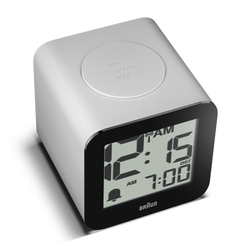 BRAUN BC 25 WP-DCF WEIÃŸ FUNKWECKER MIT SPRACHAUSGABE MOD. 60076 EAN 4007218600769