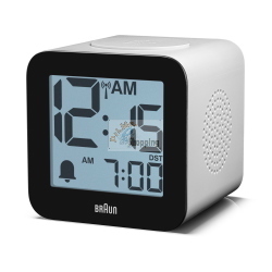 BRAUN BC 25 WP-DCF WEIÃŸ FUNKWECKER MIT SPRACHAUSGABE MOD. 60076 EAN 4007218600769