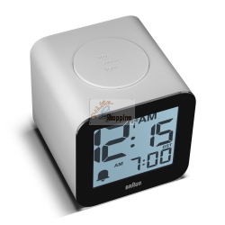 BRAUN BC 25 WP-DCF WEIÃŸ FUNKWECKER MIT SPRACHAUSGABE MOD. 60076 EAN 4007218600769