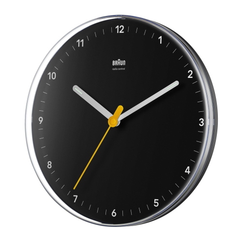 BRAUN BC 26 B-DCF SCHWARZ FUNKWANDUHR MOD. 67684 EAN 4007218676849
