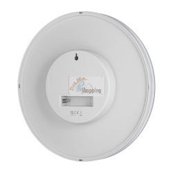 BRAUN BC 26 W-DCF WEIÃŸ FUNKWANDUHR MOD. 67685 EAN 4007218676856