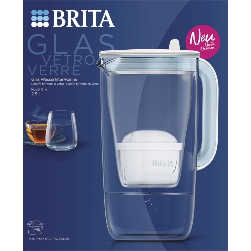 BRITA CARAFFA DI VETRO MODEL ONE MOD. 118006 EAN 4006387118006