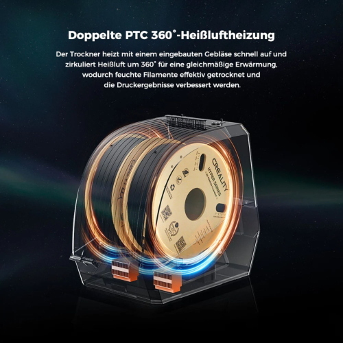 CREALITY SPACE PI FILAMENT DRYER PLUS MOD. 4005010071 EAN 6971636402961