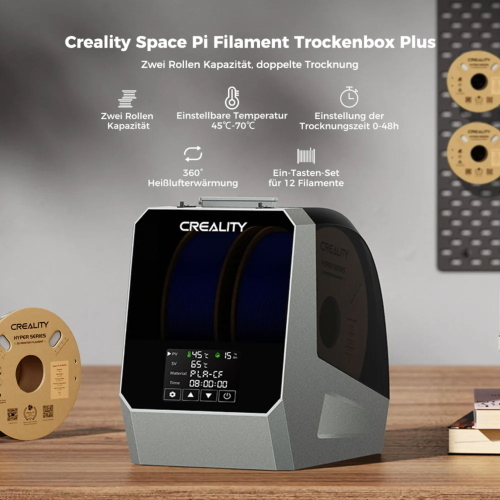 CREALITY SPACE PI FILAMENT DRYER PLUS MOD. 4005010071 EAN 6971636402961
