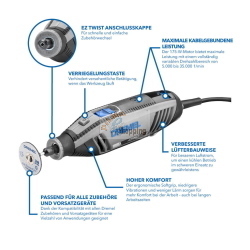 DREMEL 4250 128 PZ.+ ACCESSORIO MOD. F0134250JS EAN 8710364083367