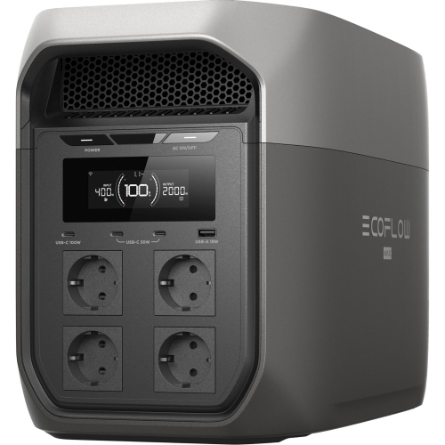 ECOFLOW DELTA 3 MAX PORTABLE POWER STATION MOD. EFD3M-G-EU-CBOX EAN 4895251658287