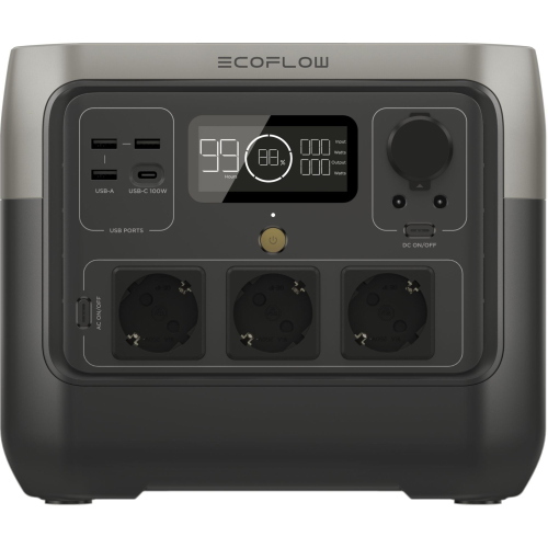 ECOFLOW RIVER 2 PRO LITHIUM POWER STATION 768WH MOD. ZMR620-B-EU EAN 4895251601559