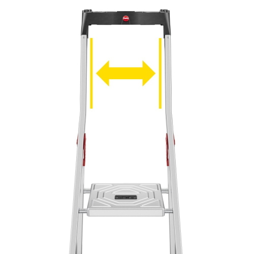 HAILO L60 STANDARDLINE 3 STEP STEPLADDER MOD. 8160307 EAN 4007126024015