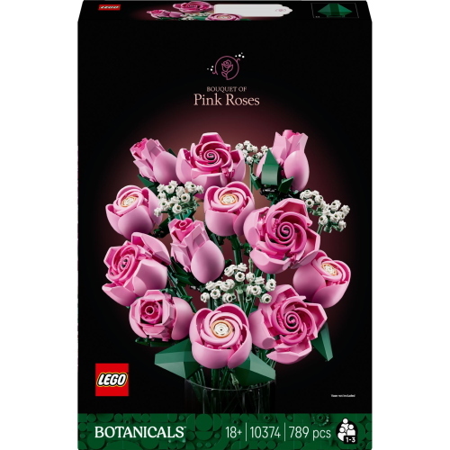 LEGO BOTANICALS 10374 BOUQUET OF PINK ROSES MOD. 10374 EAN 5702017864457