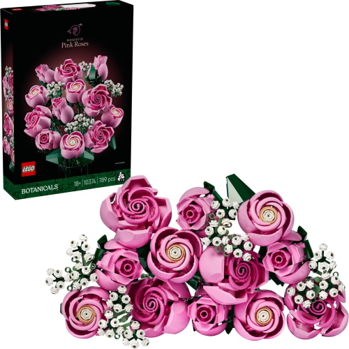 LEGO BOTANICALS 10374 BOUQUET OF PINK ROSES MOD. 10374 EAN 5702017864457
