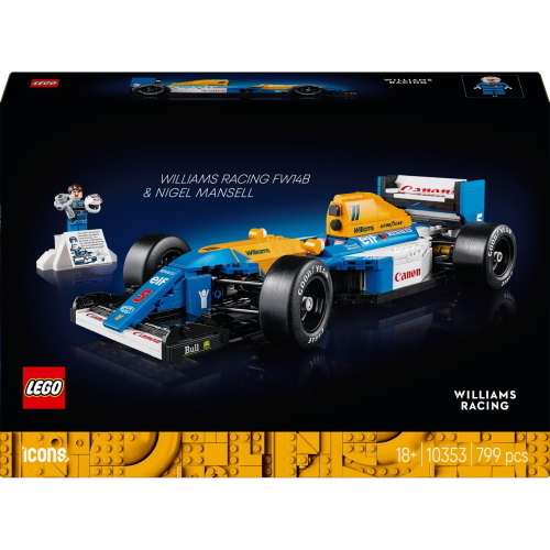 LEGO ICONS 10353 WILLIAMS RACING FW14B MOD. 10353 EAN 5702017815862