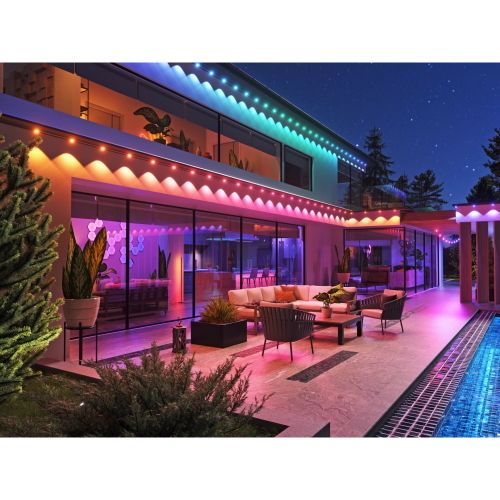 NANOLEAF MULTICOLOR PERMANENT OUTDOOR LIGHTS SMARTER KIT 15M MOD. N7401K02-15POL EAN 4895263600434