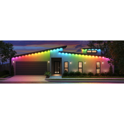 NANOLEAF MULTICOLOR PERMANENT OUTDOOR LIGHTS SMARTER KIT 15M MOD. N7401K02-15POL EAN 4895263600434