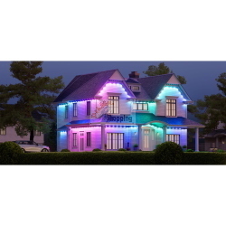 NANOLEAF MULTICOLOR PERMANENT OUTDOOR LIGHTS SMARTER KIT 15M MOD. N7401K02-15POL EAN 4895263600434