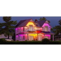 NANOLEAF MULTICOLOR PERMANENT OUTDOOR LIGHTS SMARTER KIT 15M MOD. N7401K02-15POL EAN 4895263600434