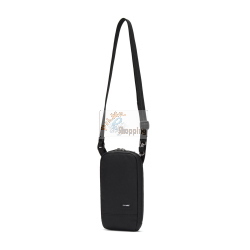 PACSAFE RFIDSAFE TECH CROSSBODY NERO MOD. 11060130 EAN 0688334008581