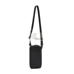 PACSAFE RFIDSAFE TECH CROSSBODY NERO MOD. 11060130 EAN 0688334008581
