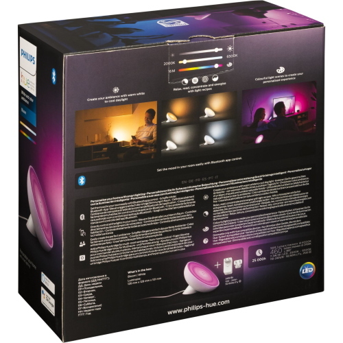 PHILIPS HUE BLOOM LED LAMPADA DA TAVOLO BIANCO MOD. 77098300 EAN 8718699770983