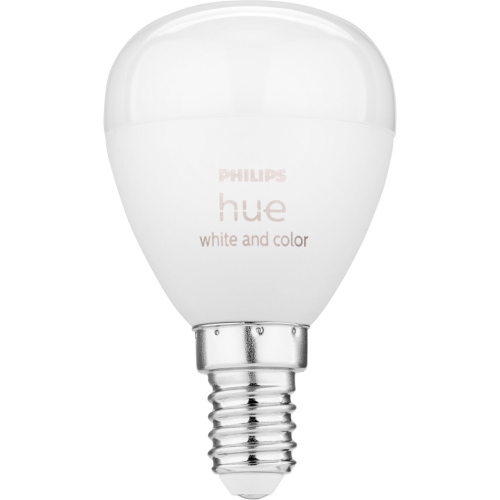 PHILIPS HUE LED LUSTER E14 BT 5,1W 470LM WHITE COLOR AMBIANCE MOD. 929003573601 EAN 8719514491229
