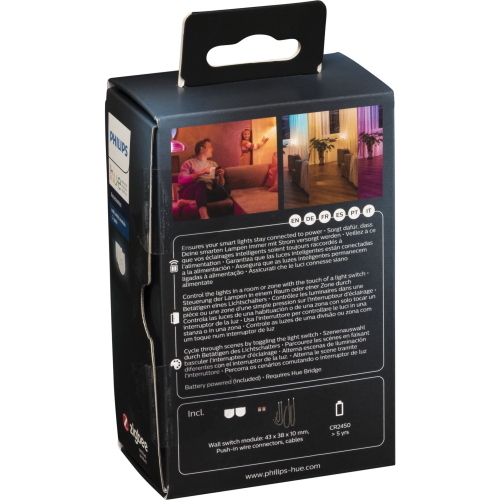 PHILIPS HUE WALL SWITCH MODULE TWIN PACK MOD. 929003017102 EAN 8719514318021