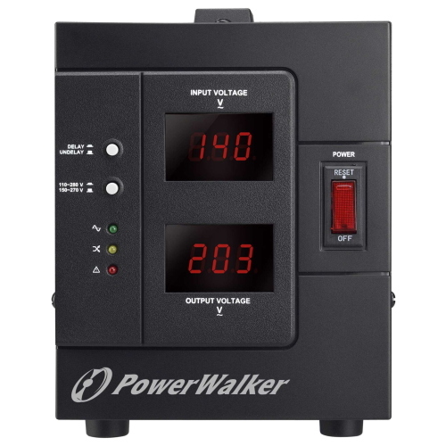 POWERWALKER AVR 2000 SIV FR REGOLATORE DI TENSIONE AUTOM. MOD. 10120314 EAN 4260074977059