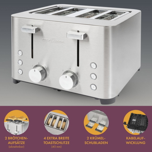 PROFICOOK PC-TA 1252 INOX MOD. 501252 EAN 4006160125207