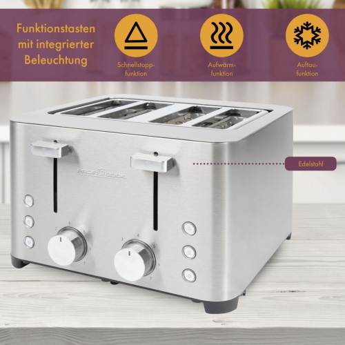 PROFICOOK PC-TA 1252 INOX MOD. 501252 EAN 4006160125207