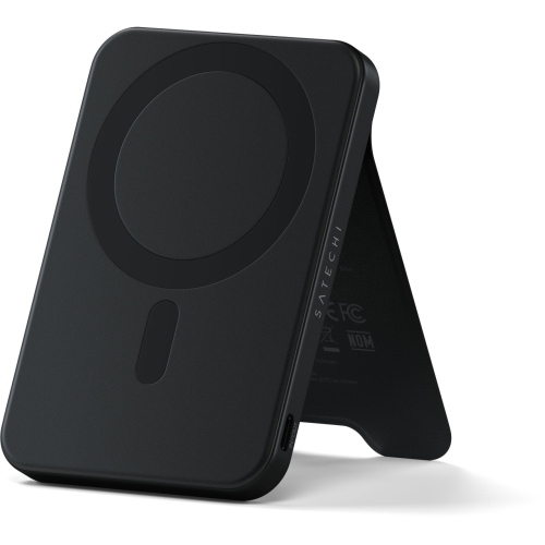 SATECHI ONTHEGO MAGNETIC QI2 POWERBANK STAND 5000 MAH BLACK MOD. ST-B5Q2SK EAN 0810086361953