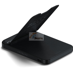 SATECHI ONTHEGO MAGNETIC QI2 POWERBANK STAND 5000 MAH BLACK MOD. ST-B5Q2SK EAN 0810086361953