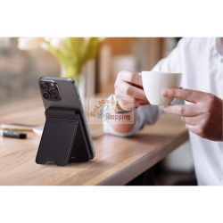 SATECHI ONTHEGO MAGNETIC QI2 POWERBANK STAND 5000 MAH BLACK MOD. ST-B5Q2SK EAN 0810086361953