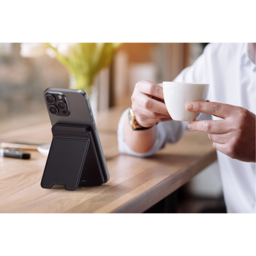 SATECHI ONTHEGO MAGNETIC QI2 POWERBANK STAND 5000 MAH BLACK MOD. ST-B5Q2SK EAN 0810086361953