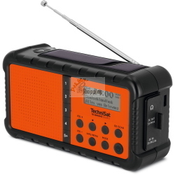 TECHNISAT TECHNIRADIO SOLARE 2 NERO/ARANCIO MOD. 0000/3996 EAN 4019588039964