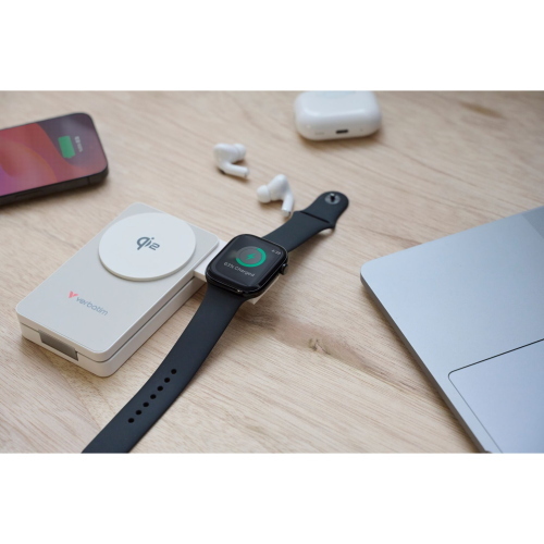 VERBATIM FOLDABLE 3-IN-1 MAGNET. WIRELESS PB 10000MAH WEIÃŸ 32296 MOD. 32296 EAN 0023942322962