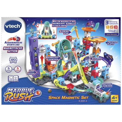 VTECH MARBLE RUSH - SPACE MAGNETIC SET XL 300 E MOD. 80-559804 EAN 3417765598043
