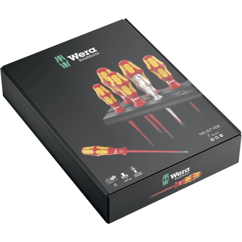 WERA 160 IS/7 RACK KRAFTFORM PLUS SET DI CACCIAVITI MOD. 5006480001 EAN 4013288160713