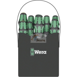 WERA KRAFTFORM 2GO 300 SET DI CACCIAVITI KRAFTFORM PL MOD. 5004313001 EAN 4013288187833