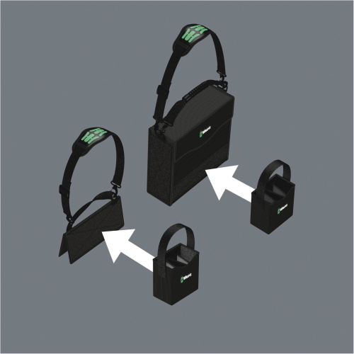 WERA KRAFTFORM 2GO 300 SET DI CACCIAVITI KRAFTFORM PL MOD. 5004313001 EAN 4013288187833