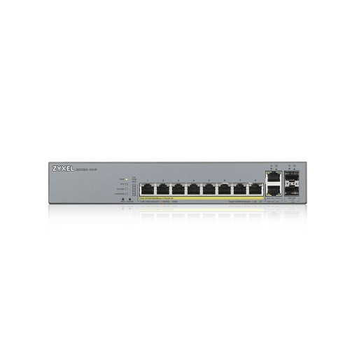 ZYXEL GS1350-12HP 12 PORT INCL. 1 ANNO NEBULA PRO MOD. GS1350-12HP-EU0101F EAN 4718937604388