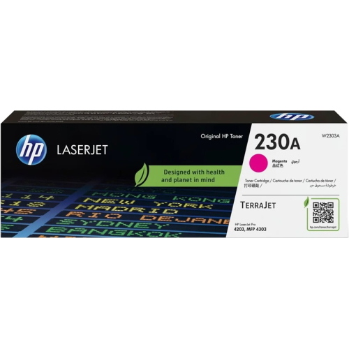 HP 230A magenta toner originale W2303A 1.800 pagine