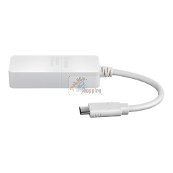 D-Link Adattatore Gigabit Ethernet USB-C Bianco (DUB-E130) 15 mm 28 g