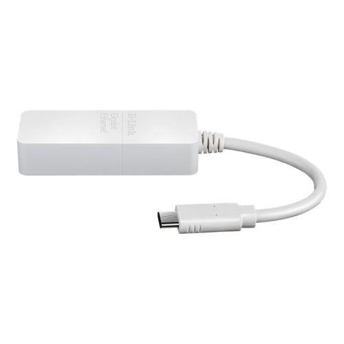D-Link Adattatore Gigabit Ethernet USB-C Bianco (DUB-E130) 15 mm 28 g