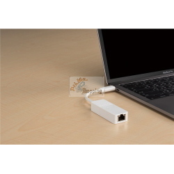 D-Link Adattatore Gigabit Ethernet USB-C Bianco (DUB-E130) 15 mm 28 g