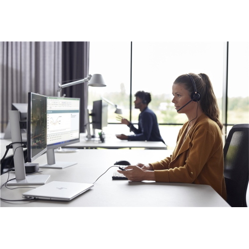 HP Poly Cuffie monaurali EncorePro 510 + Quick Disconnect nero (783Q2AA)