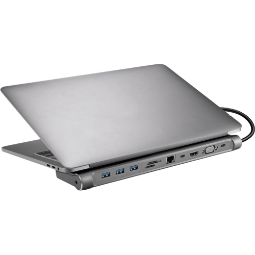 Sandberg Docking station USB-C 10-in-1 aluminium (136-31) 100 W 224 g