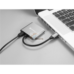Sandberg Docking station USB-C, 2xHDMI+USB+PD Grigio (136-44) 100 W