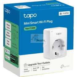 TP-Link Tapo P100M Presa Wi-Fi bianca (TAPO