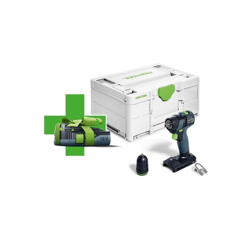Trapano Avvitatore FESTOOL TXS18-Basic 3,0 (1x 3,0 Ah + SYS3 M 187)
