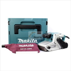 Makita 9404J Levigatrice a nastro 100 x 610 mm 1010 W in Makpac